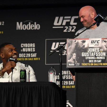 Dana White: ‘If Jon Jones wants to fight again after Saturday night, he will fight Tom Aspinall’