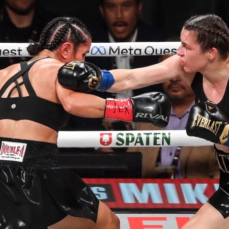 Katie Taylor vs. Amanda Serrano 2 full fight video highlights