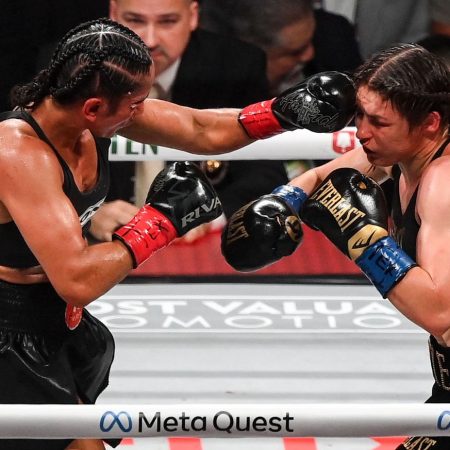 Katie Taylor wins controversial decision in epic rematch with Amanda Serrano in Netflix co-main event