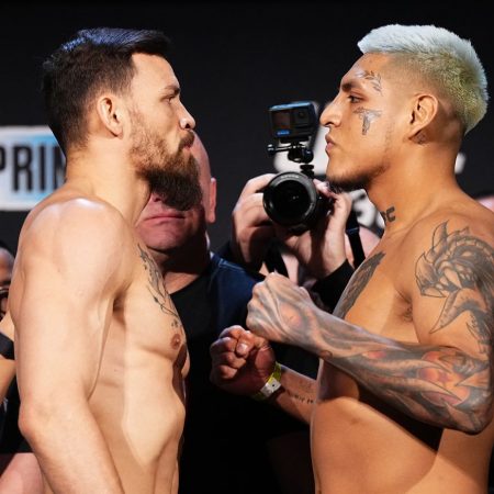 UFC 309 live blog: Mauricio Ruffy vs. James Llontop