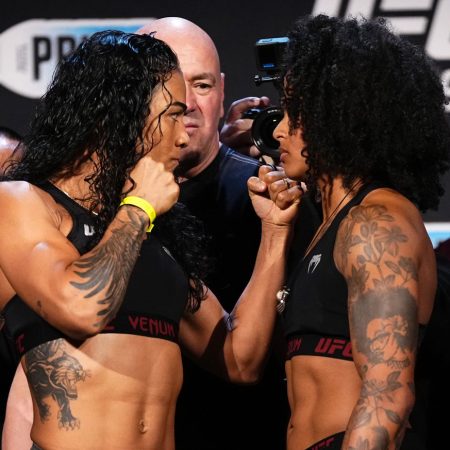UFC 309 live blog: Viviane Araujo vs. Karine Silva