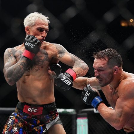 UFC 309 results: Charles Oliveira survives late scare, still wins dominant decision over Michael Chandler