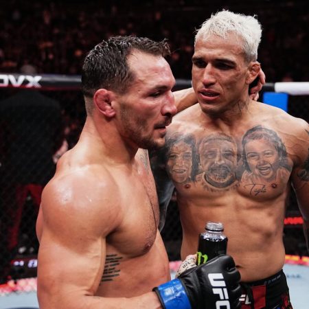 UFC 309 bonuses: Charles Oliveira and Michael Chandler win Fight of the Night