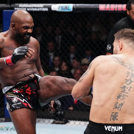 Jon Jones vs. Stipe Miocic full fight video highlights