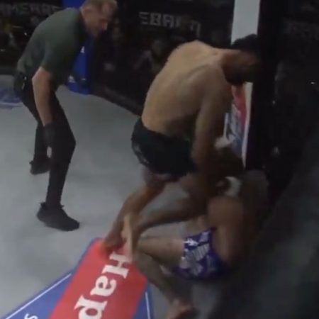 Gamebred Bareknuckle MMA 8 results, videos: Title fight ends in controversial no-contest