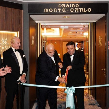 Monte-Carlo Casino Sets Sail Aboard Crystal Symphony Cruise Ship