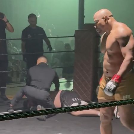 Watch Yoel Romero destroy Duane Crespo for brutal knockout at Dirty Boxing event