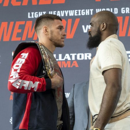 Corey Anderson claims ‘crybaby’ Vadim Nemkov backed out of trilogy fight at PFL event in Dubai