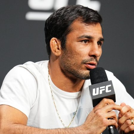 UFC 310 press conference video at 8 p.m. ET