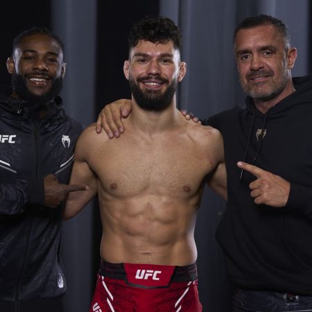 Dennis Buzukja explains why he traded punches with fan during Merab Dvalishvili confrontation at UFC 310
