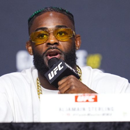 Aljamain Sterling: I think Dana White ‘might dislike [Movsar Evloev] more than me … that’s a good thing’