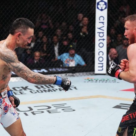 MMA Fighting’s 2024 Fight of the Year: Max Holloway vs. Justin Gaethje