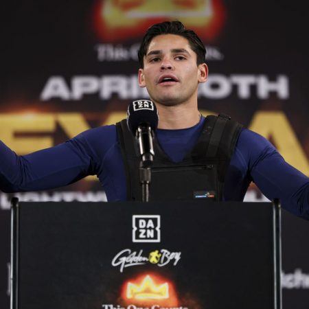 Ryan Garcia opponent Rukiya Anpo misses press conference after sleeping in