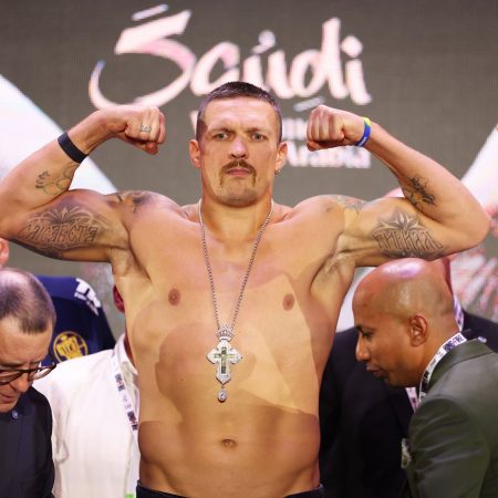Oleksandr Usyk vs. Tyson Fury 2 weigh-in video