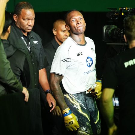 UFC Saudi Arabia fight poster revealed featuring Israel Adesanya and Nassourdine Imavov