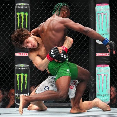 UFC 310 results: Movsar Evloev outgrapples Aljamain Sterling to win hard-fought unanimous decision