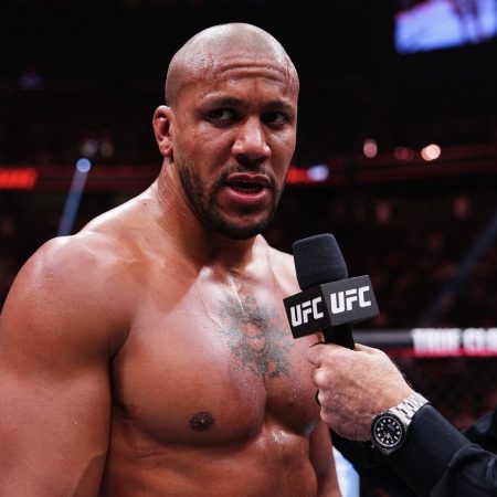Ciryl Gane shows off extensive foot damage with X-ray after UFC 310