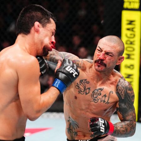 UFC Tampa video: Cub Swanson scores vicious walkoff knockout after absolute war with Billy Quarantillo