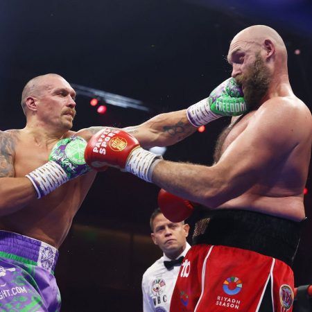 Oleksandr Usyk scores dominant decision win over Tyson Fury in action-packed rematch