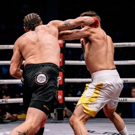 Watch Justin Watson deliver insane 2-second knockout, fastest finish in BKFC history