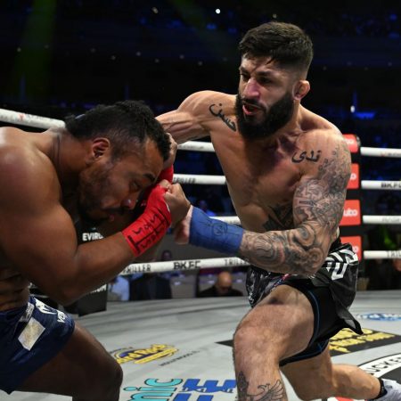 Sabah Homasi happy for fresh start in BKFC, warns fighters about working with PFL: ‘Those guys f*cking suck’