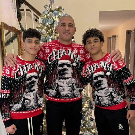 MMA pros celebrate the holiday season