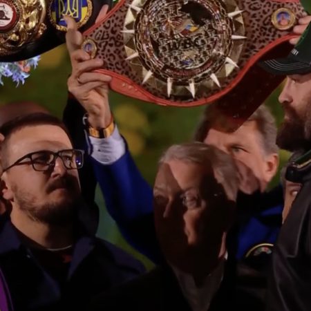 Usyk vs. Fury 2 weigh-in results: Tyson Fury has massive weight edge over Oleksandr Usyk