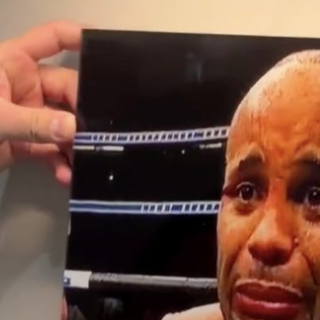 Watch Jon Jones admit it ‘would be funny’ to hang Daniel Cormier crying photo in his house
