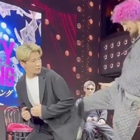 Watch Sean O’Malley hilariously kick fan in the butt in Japan