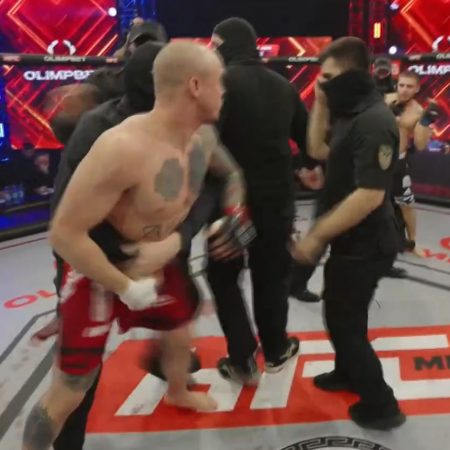 Missed Fists: Bout cancelled after fighter rushes opponent during introductions
