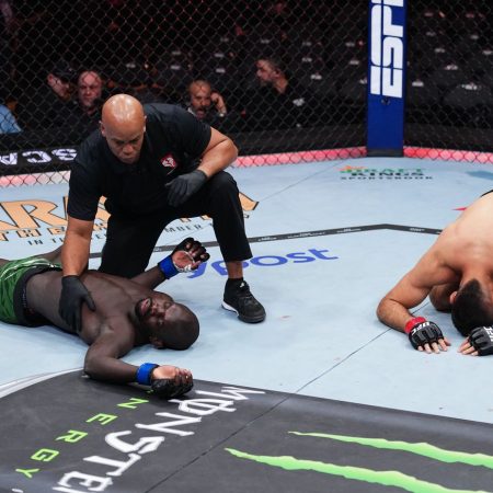 Themba Gorimbo: Family members ‘were celebrating’ UFC 310 stoppage loss to Vicente Luque
