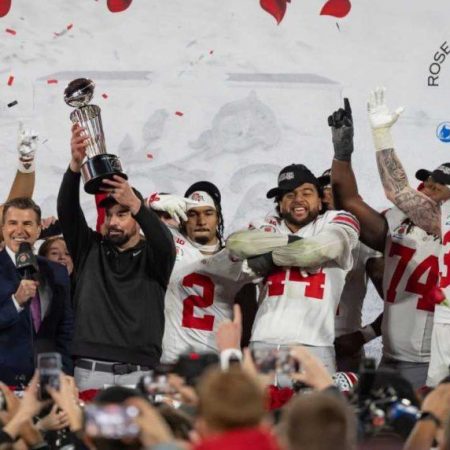 Ohio State Heavy Favorite for CFP National Championship Following Rose Bowl Rout