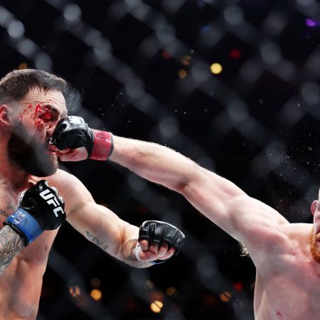 Bo Nickal reacts to Reinier de Ridder’s grappling challenge: ‘He’s saying that because he doesn’t want to get knocked out’