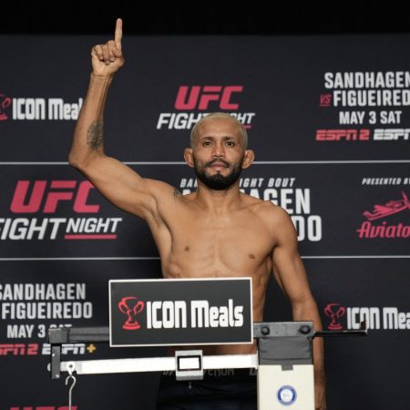UFC Des Moines weigh-in results: Cory Sandhagen, Deiveson Figueiredo on point for main event