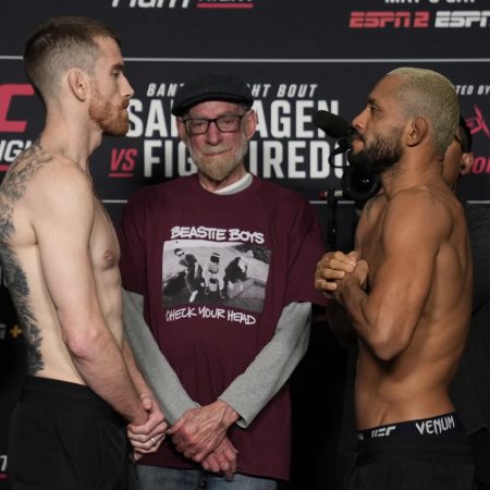 UFC Des Moines live blog: Cory Sandhagen vs. Deiveson Figueiredo