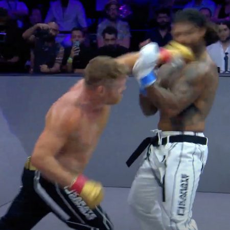 Watch Sam Alvey knock Tyrone Spong out cold to win second Karate Combat title, call out Eddie Hall
