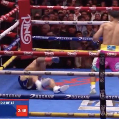 ‘Dang Garcia needs some more juice’: Pros react to Rolly Romero dropping Ryan Garcia in Times Square upset