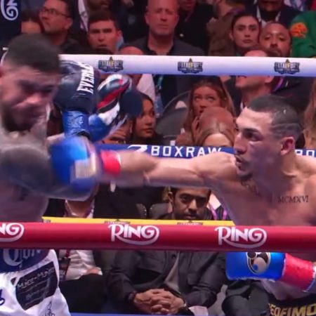 Teofimo Lopez puts on showcase performance in decision win over Arnold Barboza