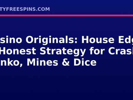 Casino Originals: House Edge & Honest Strategy for Crash, Plinko, Mines & Dice