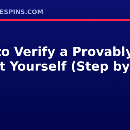 How to Verify a Provably Fair Result Yourself (Step by Step)